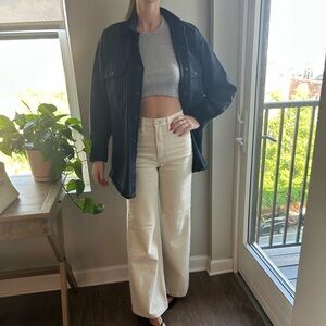Brandy Melville Navy Jean Jacket